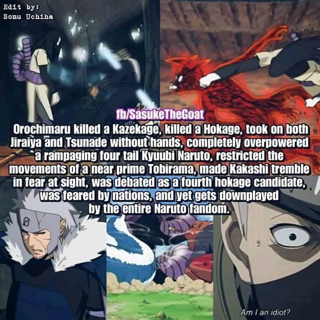 shannaro tensei on X: Olhem os outros times 7: O da esquerda do sensei  virou Hokage (Tsunade, Kakashi e Naruto) O da direita traiu a vila  (Orochimaru, Obito e Sasuke) Os senseis