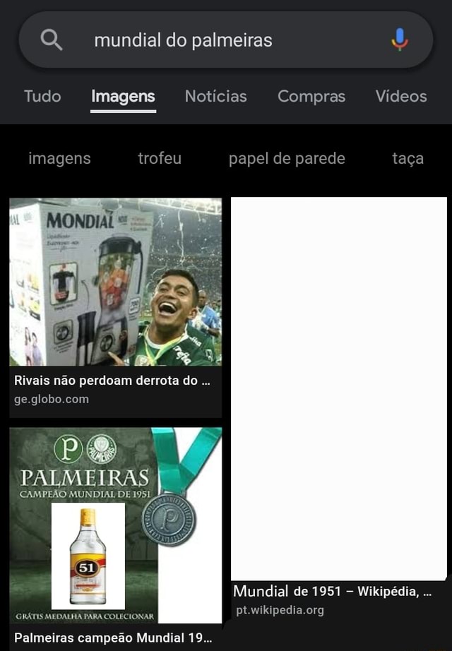 Palmeiras Campeão Mundial de 1951 - Palmeiras Store