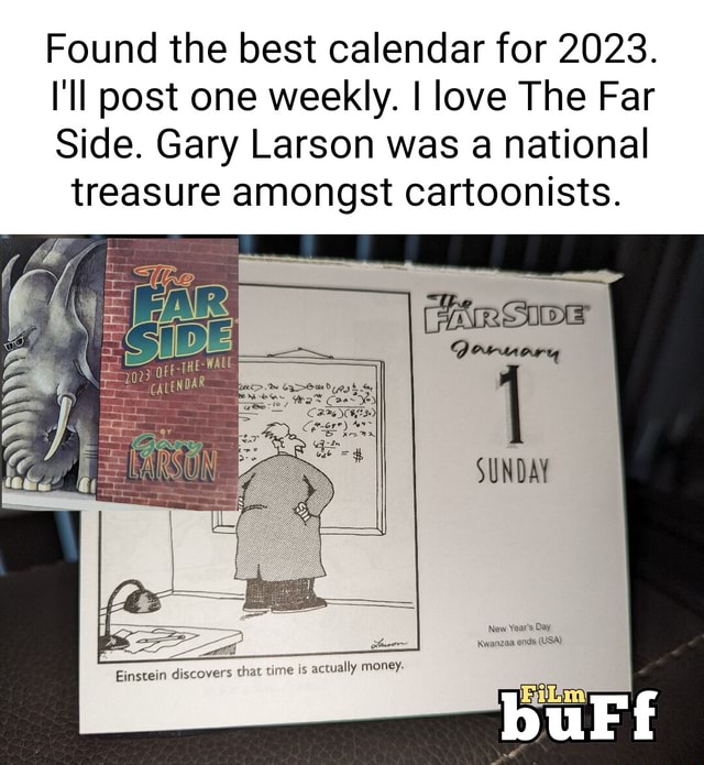 The Far Side® 2023 Off-the-Wall Calendar by Larson, Gary