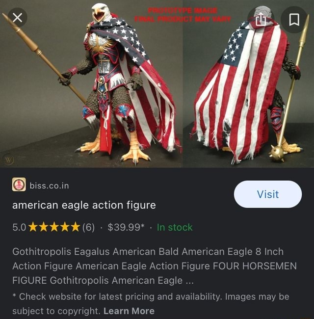 American eagle store action figure