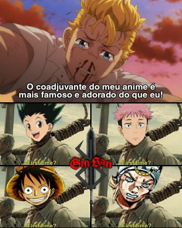 O coadjuvante do meu anime é mais famoso e adorado do que eu