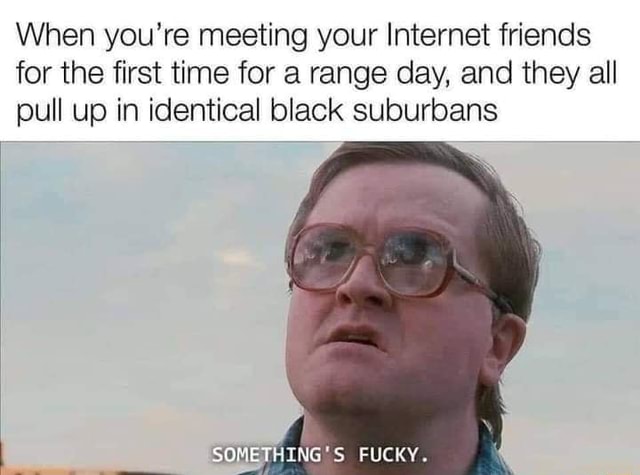 What is it like to meet up with an internet friend for the first