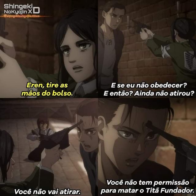 Tatchii (Mikko) on X: Se isso não fizer vocês verem Shingeki no