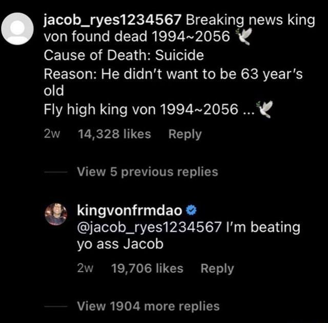 Fly high king von