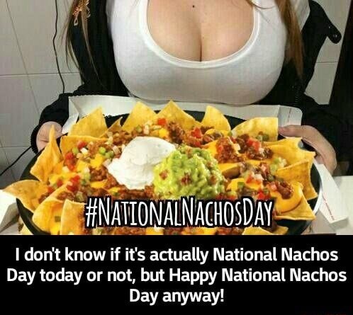 I love me some Nachos 🧡 Happy National Nacho Day 🎉 Side Note