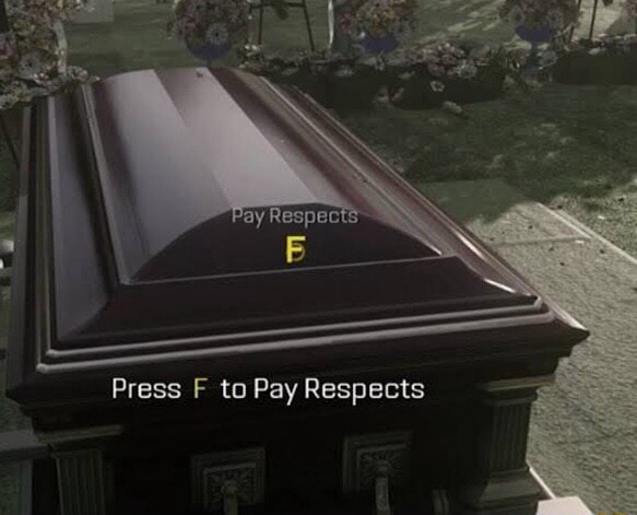 Press F to Pay Respects - iFunny Brazil