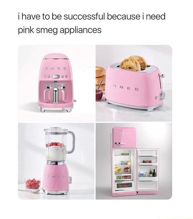 unbox my new pink smeg appliances for my kitchen… i'm obsessed