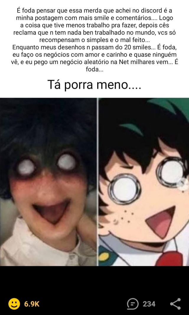 memes aleatórios que eu acho no discord (@_discord_memes) / X