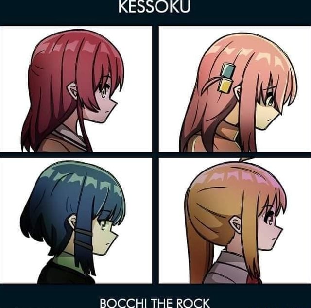 KESSOKU BOCCHI THE ROCK - iFunny Brazil