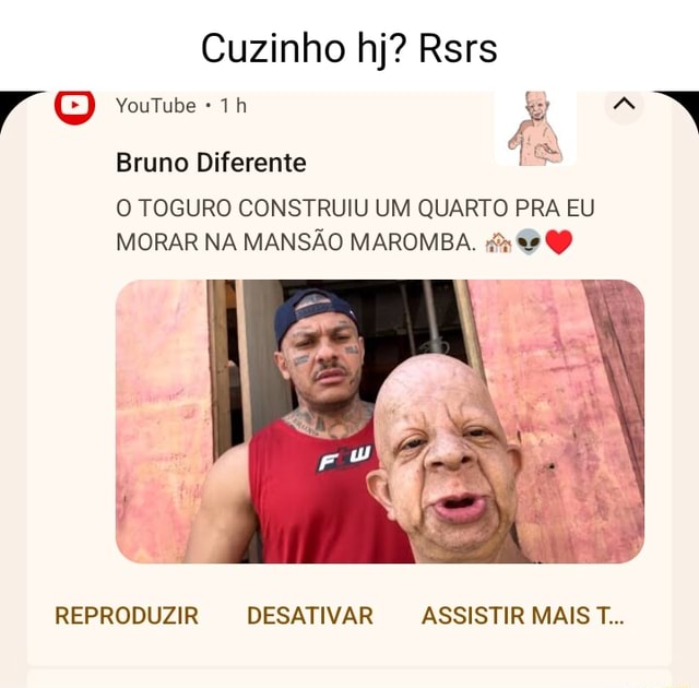 Bruno diferente - iFunny Brazil