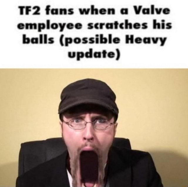 Heavy When He Realized Valve Announced the Heavy Update in 2017 #anima