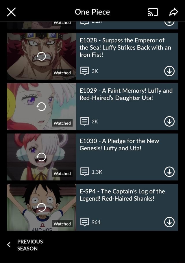 Category:Episodes, One Piece Wiki