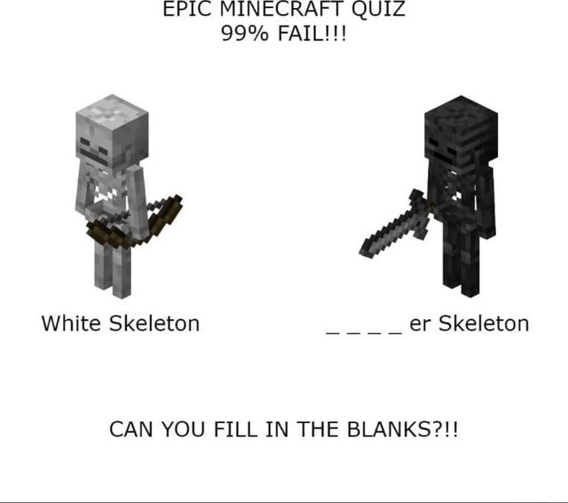 Minecraft,  Quizzes