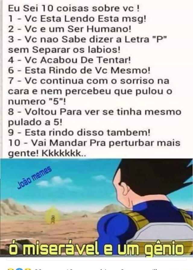 coisas q eu sei de vc kkkkk 