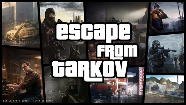 Wallpaper games, escape, battlestate games, escape from tarkov