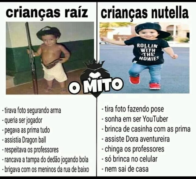 Celular Raiz Vs Celular Nutella