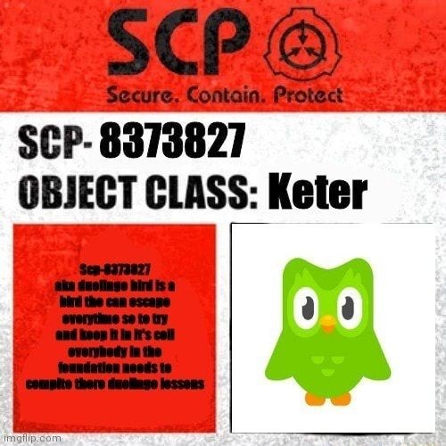 SCP object class tags of some sort 🥸 : r/SCP