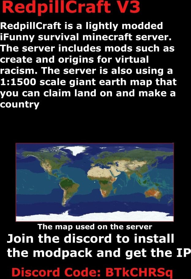 _ iFunny MC Earth (Map used on the server) iFunny MC Earth is a