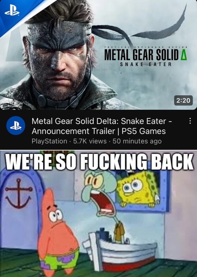 Metal Gear Solid Delta Snake Eater