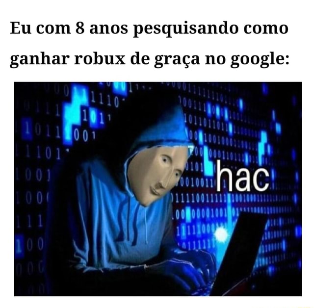 como ter robux de graça no google