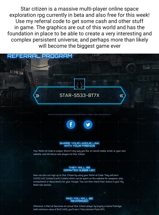 Star citizen is a massive multiplayer online space exploration rpg currently in beta and also