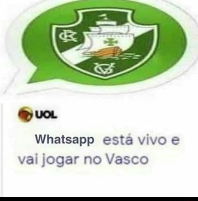 DECLARO AQUI O FIM DA PIADA ESTÁ VIVO, E VAI JOGAR NO VASCO. ERA BOM  QUANDO