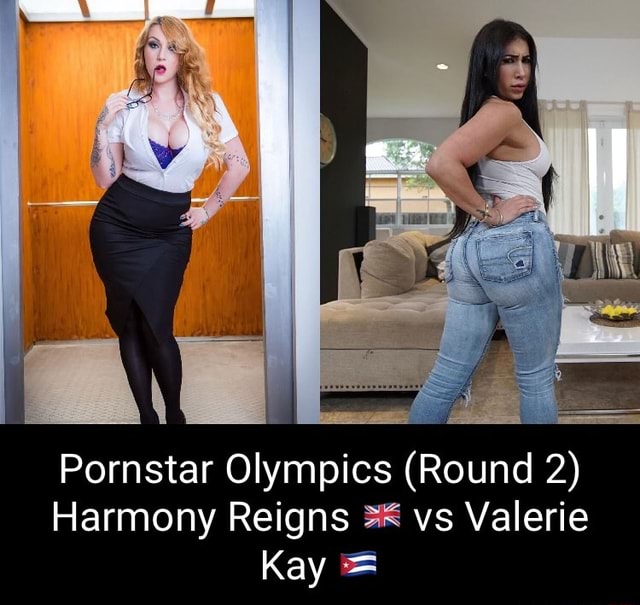 Pornstar Olympics Round 2 Harmony Reigns 8 Vs Valerie Kay Ifunny Brazil