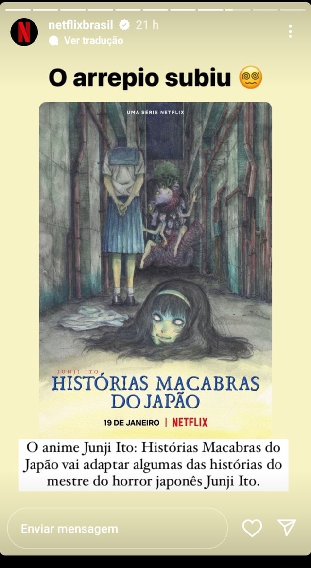 Junji Ito: Histórias Macabras do Japão, Abertura e Clipe Oficial