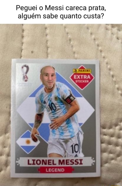 Messi careca - Ah Negão!