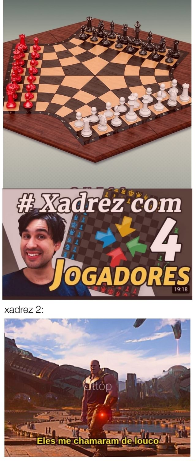 Criei um grupo de xadrez caso queira participar me fale - iFunny Brazil