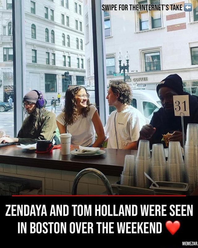 Zendaya Wore This Fendi Bag While Exploring Boston With Tom Holland
