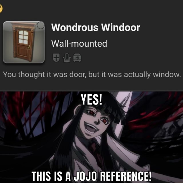 We thought demon slayer could escape a jojo reference, then this