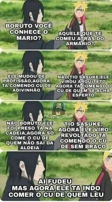 CE nu caso de boruto tivesse um filho você queria que ele tivesse