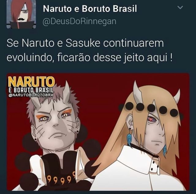 Boruto é um lixo, protagonista mimado Naruto acabou no shippuden, Boruto  nunca existiu À ac PAREM DE ASSISTIR! - iFunny Brazil