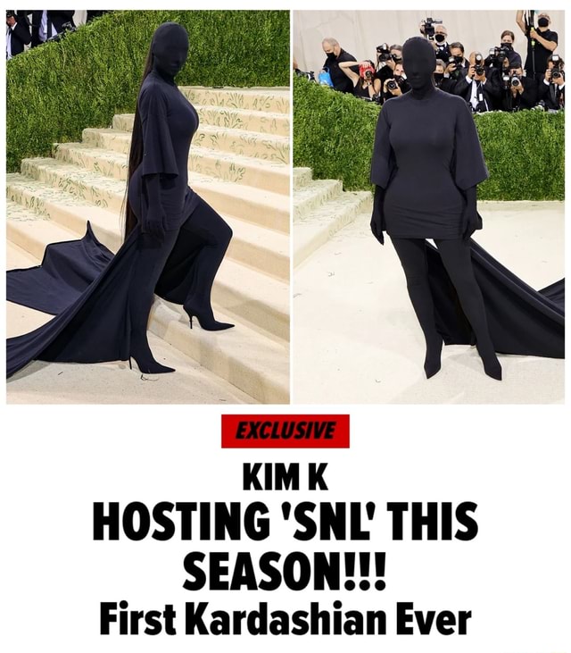 EXCLUSIVE KIM K HOSTING 'SNL THIS SEASON!!! First Kardashian Ever ...