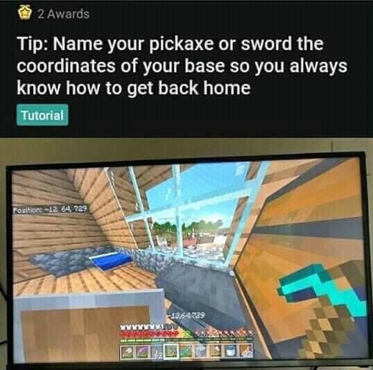 How to Name a Sword in Minecraft