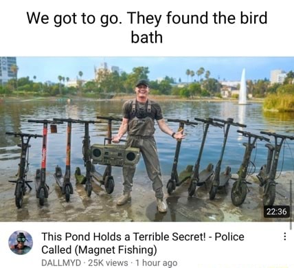 This Pond Holds a Terrible Secret! - Police Called (Magnet Fishing) 