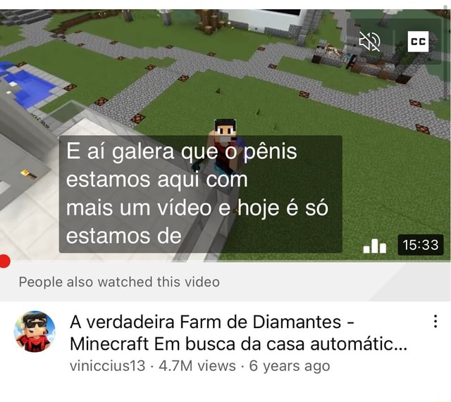 Vinimshow Ovinimshow Se o mundo fosse quadrado o minecraft seria um jogo  realista - iFunny Brazil