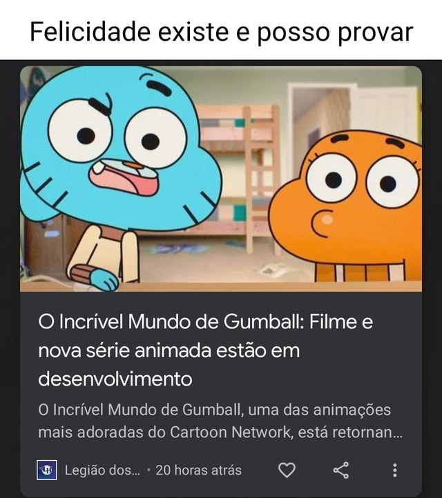 O Incrível Mundo de Gumball' vai ganhar filme e nova série! - CinePOP