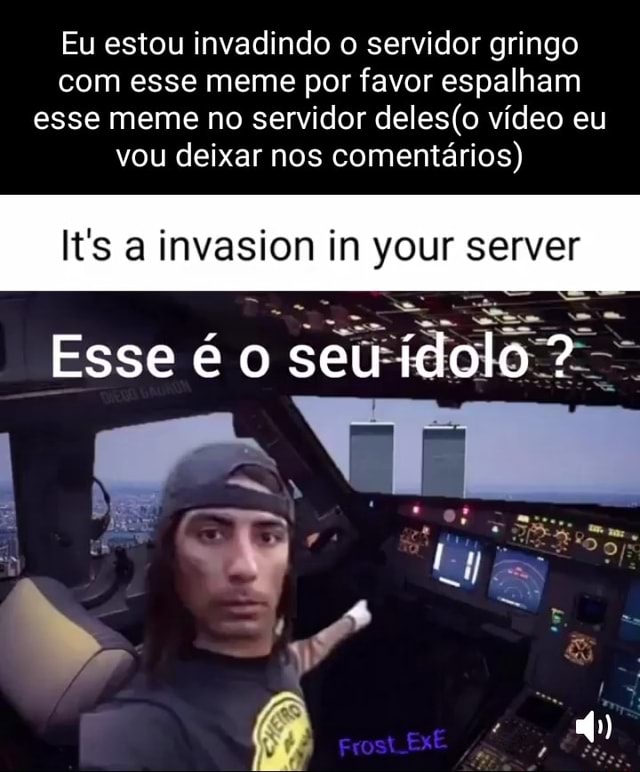 *Pessoas reclamando que 0 servidor do ifunny é ruim* único