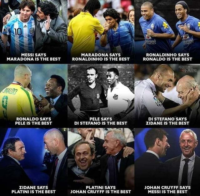 Messi not Better than Maradona, Pele or even Ronaldo - Ronaldinho