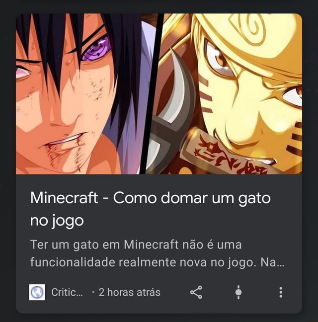 Minecraft - Como domar um gato no jogo