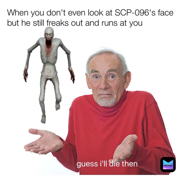 How does SCP-096 know if you saw its face in a photo even if you