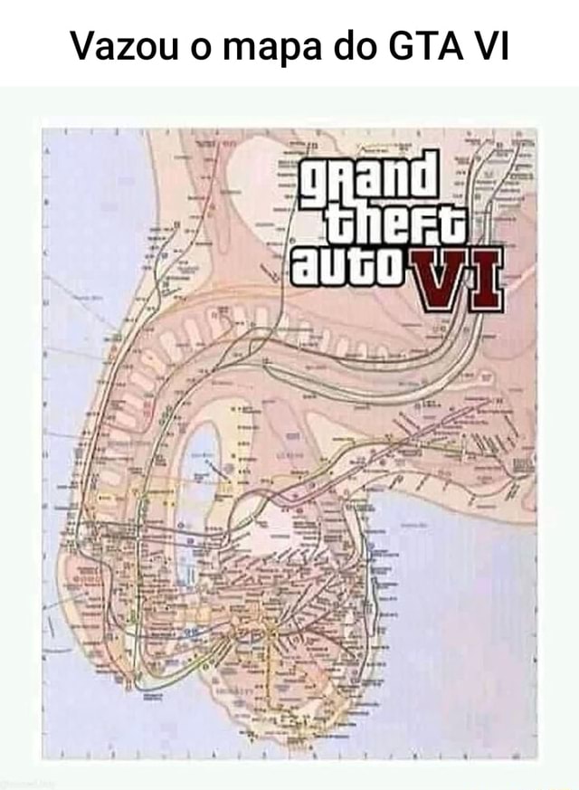 BJ] Foto vazada parece ser o mapa colossal de GTA V [rumor