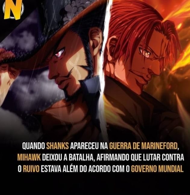 Shanks é o Verdadeiro Líder do Governo Mundial