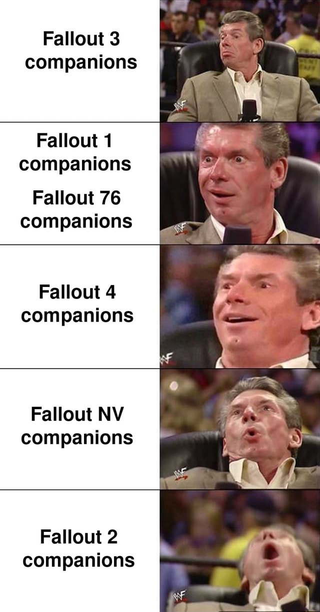 Fallout 3 Companions meet Fallout 4 - NV Companions are next in