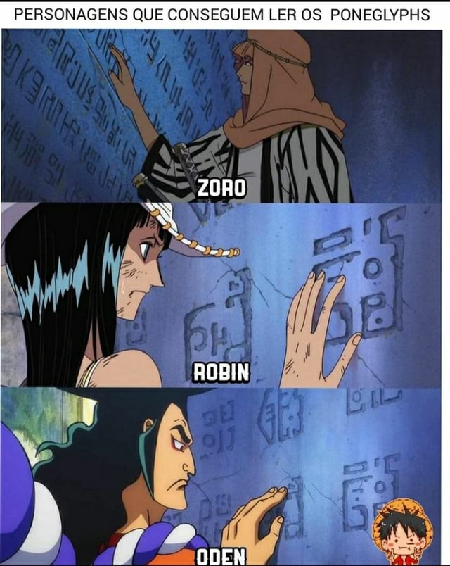 🇧🇷 ZORO LENDO O PONEGLYPH 🤣 Dublado 