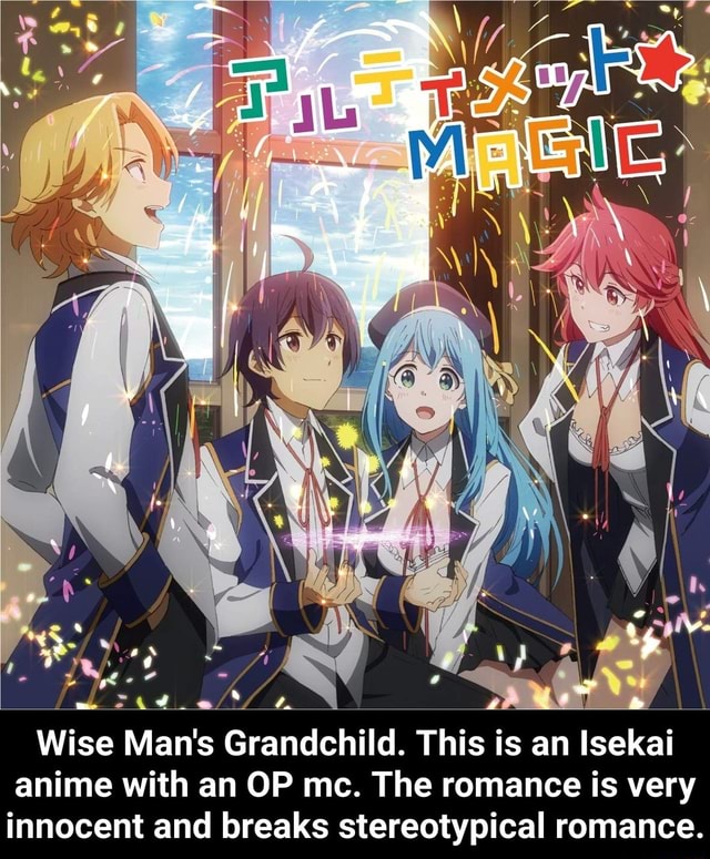 Kenja no Mago  Wise man's grandchild, The magicians, Anime