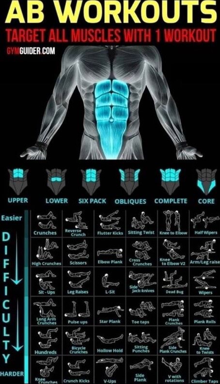 AB WORKOUTS TARGET ALL MUSCLES WITH 1 WORKOUT GUIDER COM UPPER LOWER  SIXPACK OBLIQUES COMPLETE CORE I D 'Puceer Kicks Stting Twist ait wipers ow  Plank HARDERI I va KA leh - iFunny Brazil