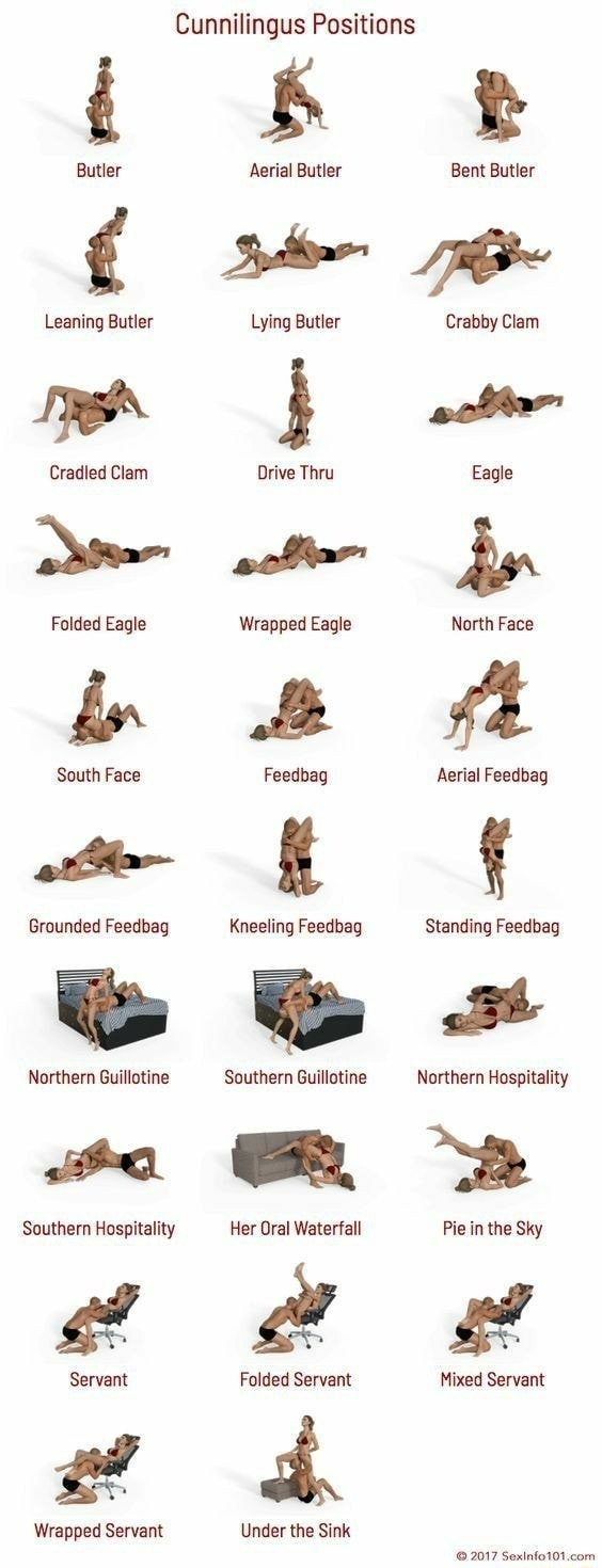 Cunnilingus Positions Butler Leaning Butler Cradled Clam Folded Eagle South  Face Grounded Feedbag Northern Guillotine Southern Hospitality Servant af  Wrapped Servant Aerial Butler Lying Butler Drive Thru Wrapped Eagle Feedbag  ore Kneeling